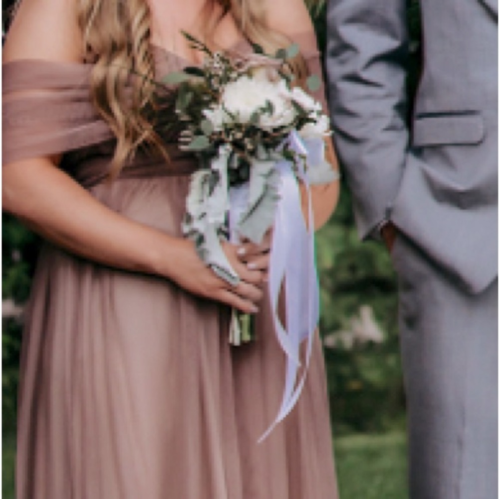 Birdy Grey Grace Convertible Dress - Dark Mauve - Picture 4 of 9